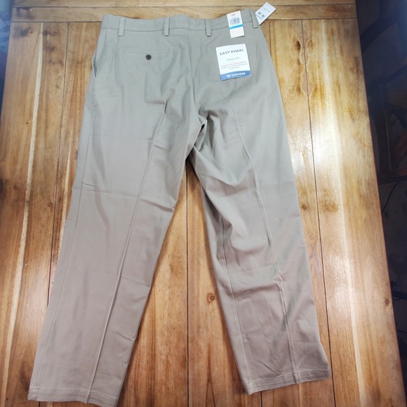 New Dockers Easy Khaki Pants Mens 36x30 Tan Classic Fit Stretch Performance NEW - Picture 4 of 9